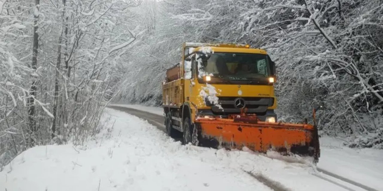 Ordu’nun yükseklerinde kar 60 santimetreye ulaştı!