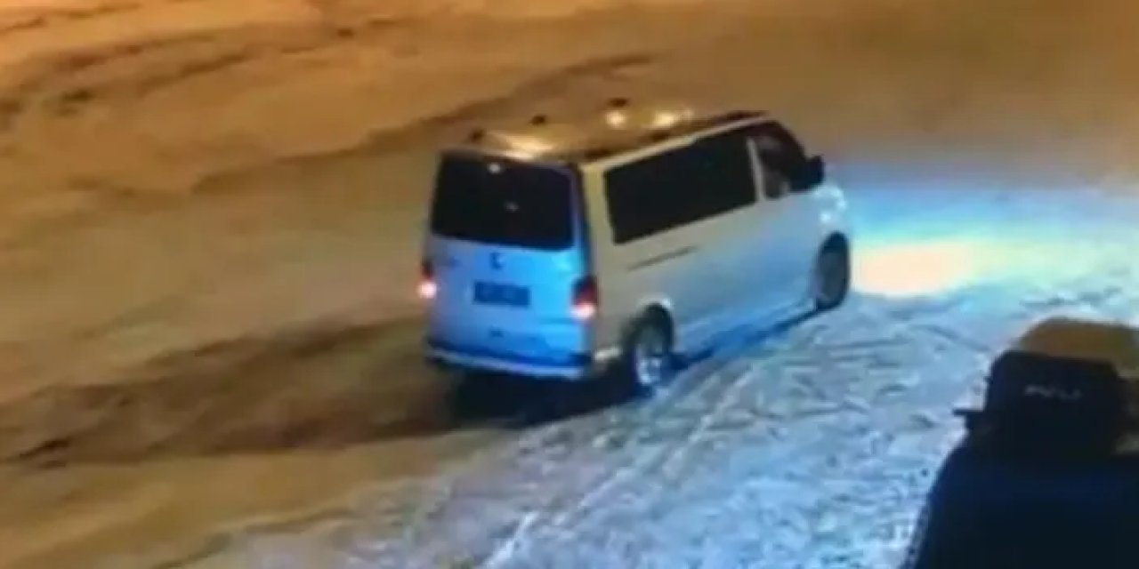 Gümüşhane’de drift yapan araçlara ceza yağdı!
