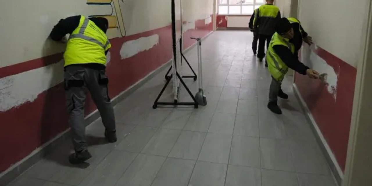 Samsun’da okullar renkleniyor! “Çocuklar için çalışıyoruz”