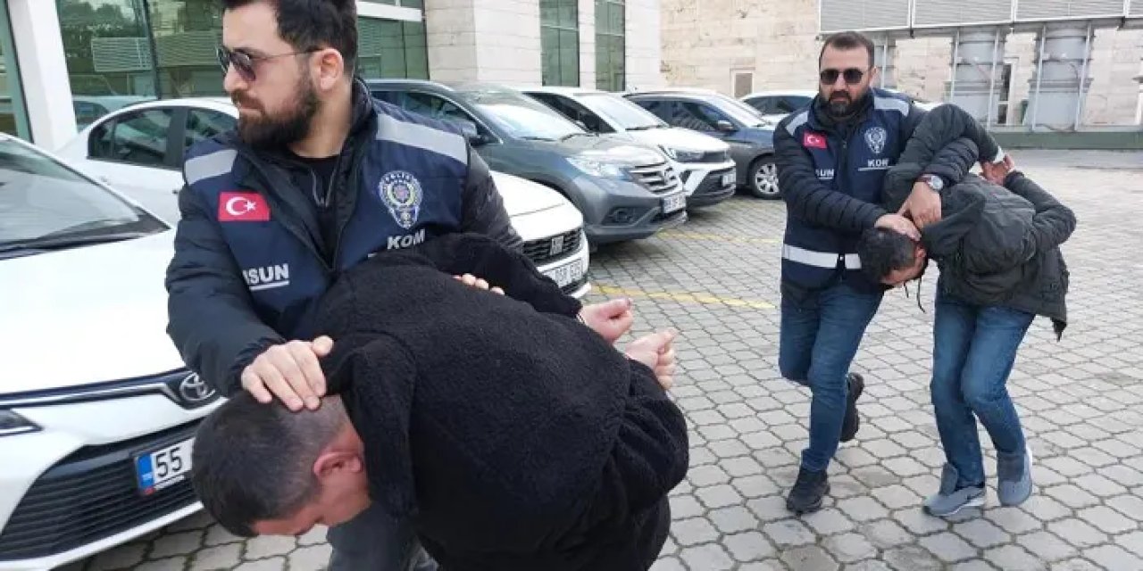 Samsun’da silah operasyonu! 2 kişi tutuklandı