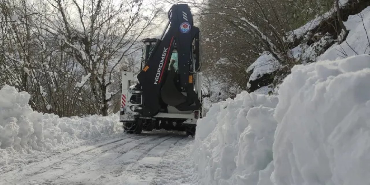 Trabzon’da karla mücadele sürüyor! İşte yollarda son durum