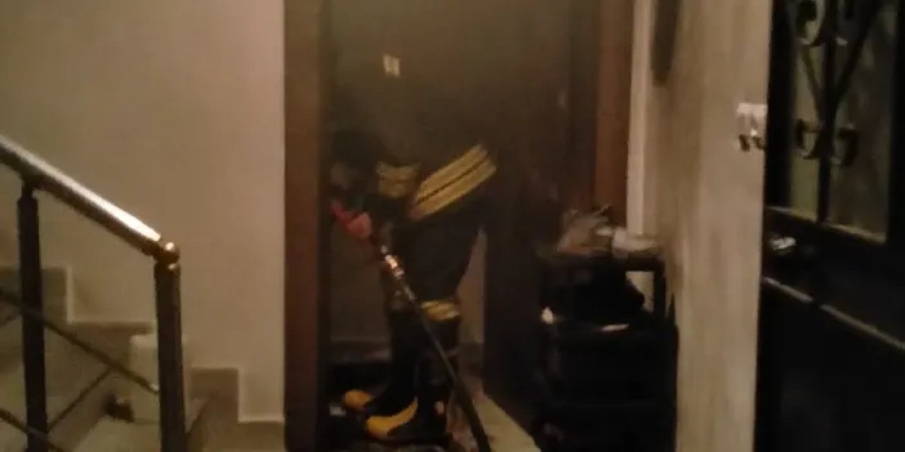 Samsun’da ev sahibiyle tartışan kiracı evi ateşe verdi!