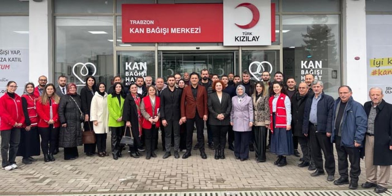 AK Parti Ortahisar’dan kan bağışına destek! "Biz birbirimize candan bağlıyız"