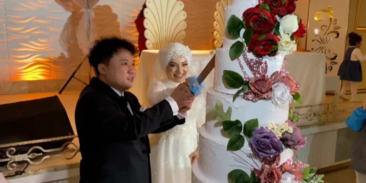 Rize’ye Çin’den damat geldi! “Sevgi engel tanımıyor”