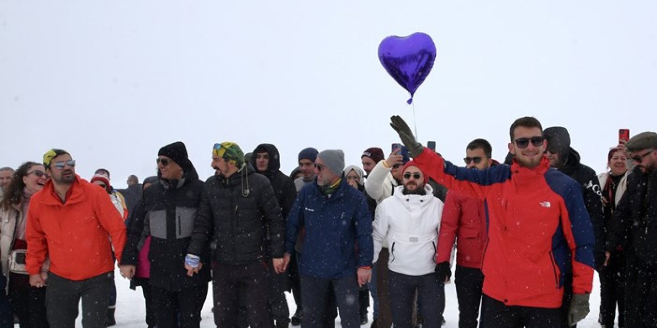 Giresun Kümbet Yaylası’nda Kar Festivali Coşkusu Yaşandı