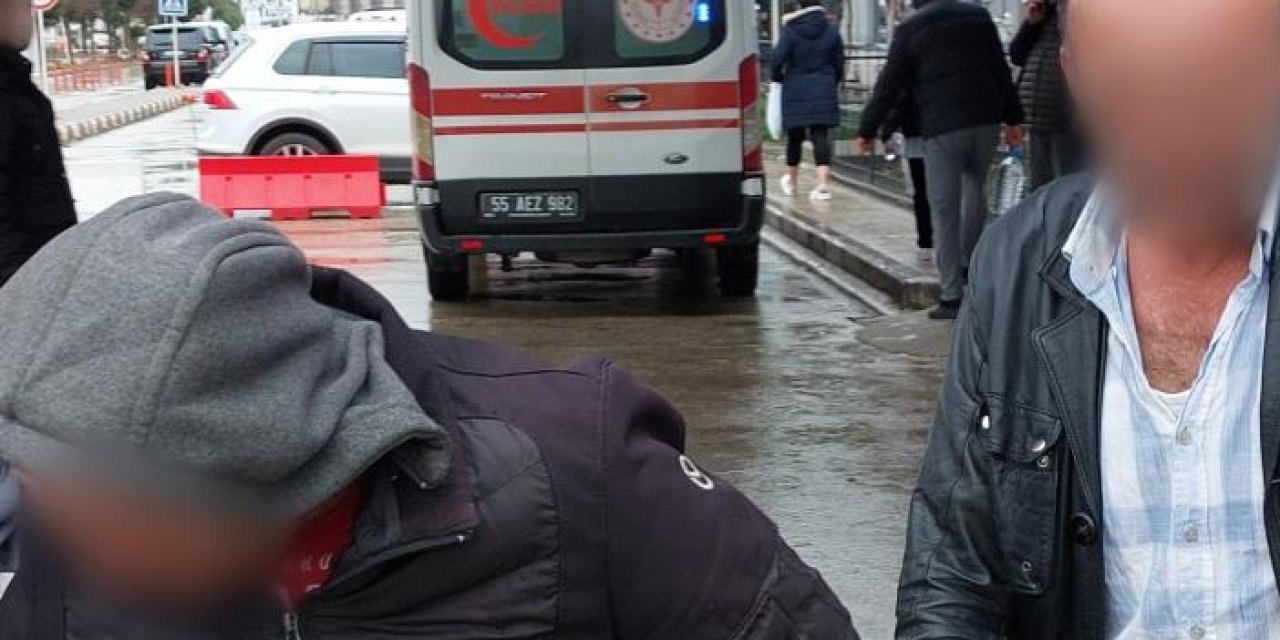 Samsun'da yağma ve alıkoyma iddiası! 2 gözaltı