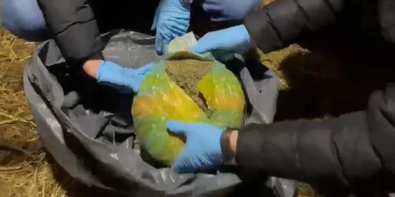 Samsun’da tavuk kümesinden 13 paket uyuşturucu yakalandı