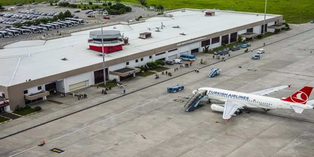 Samsun Havalimanı Ocak ayında binlerce yolcuya hizmet verdi