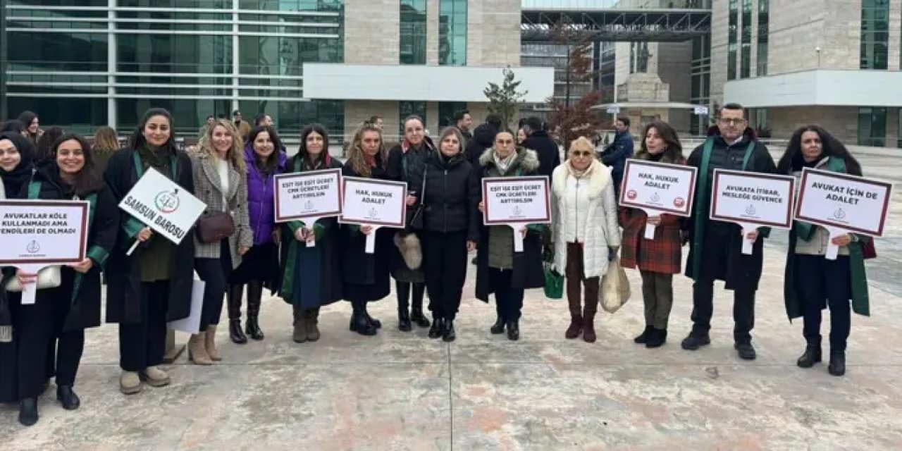 Samsun’da avukatlardan tarife açıklaması geldi!