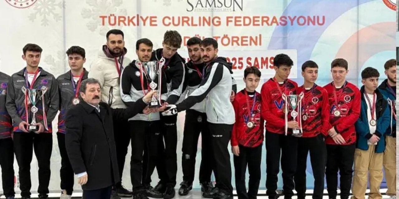 Samsun’da düzenlenen Türkiye Curling Federasyonu kupası sona erdi