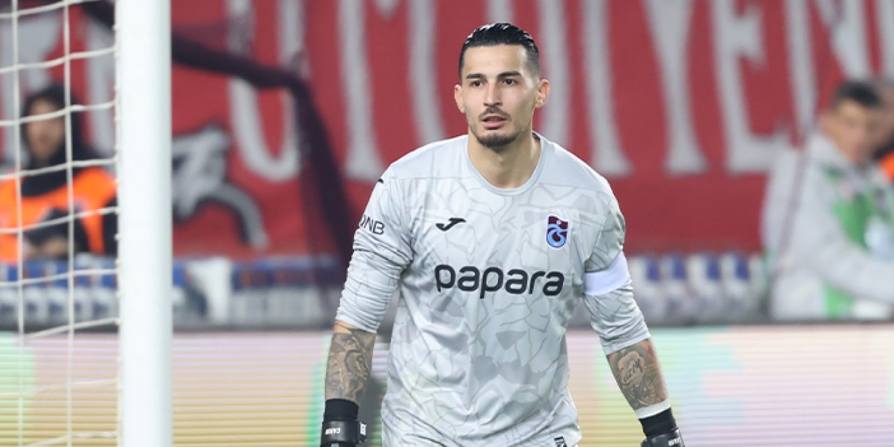 Trabzonspor'da çarpıcı istatistik! Uğurcan Çakır 6 maçın 5'inde üzülmedi