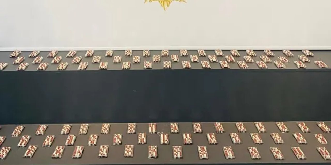 Samsun’da Uyuşturucu Operasyonu: 2 Bin 355 Sentetik Ecza Ele Geçirildi