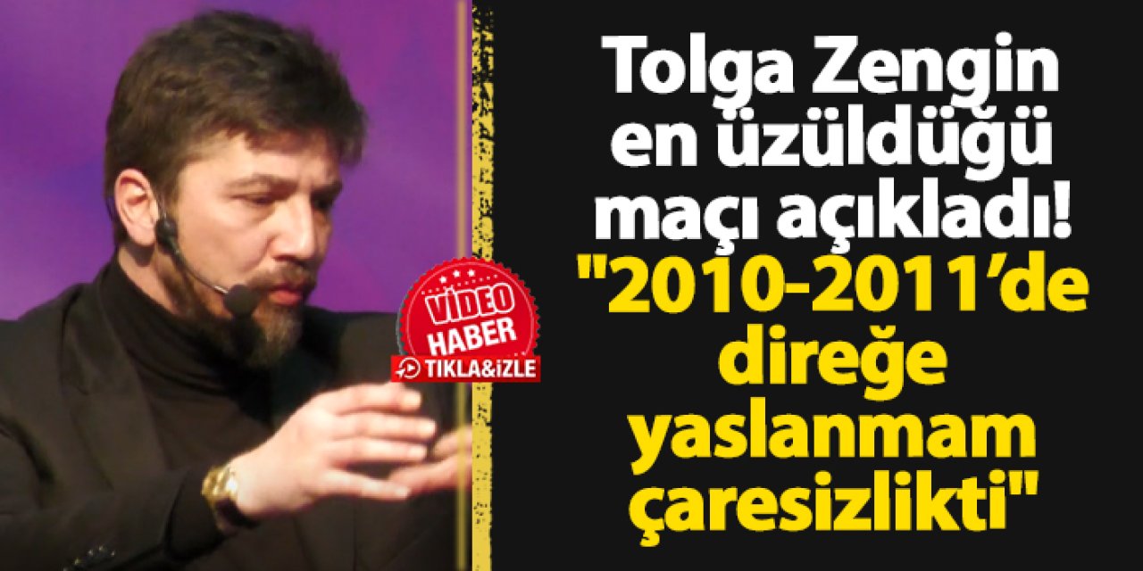 Tolga Zengin: Karabük Maçı ve Şampiyonluk Hayalim Hala Aklımda