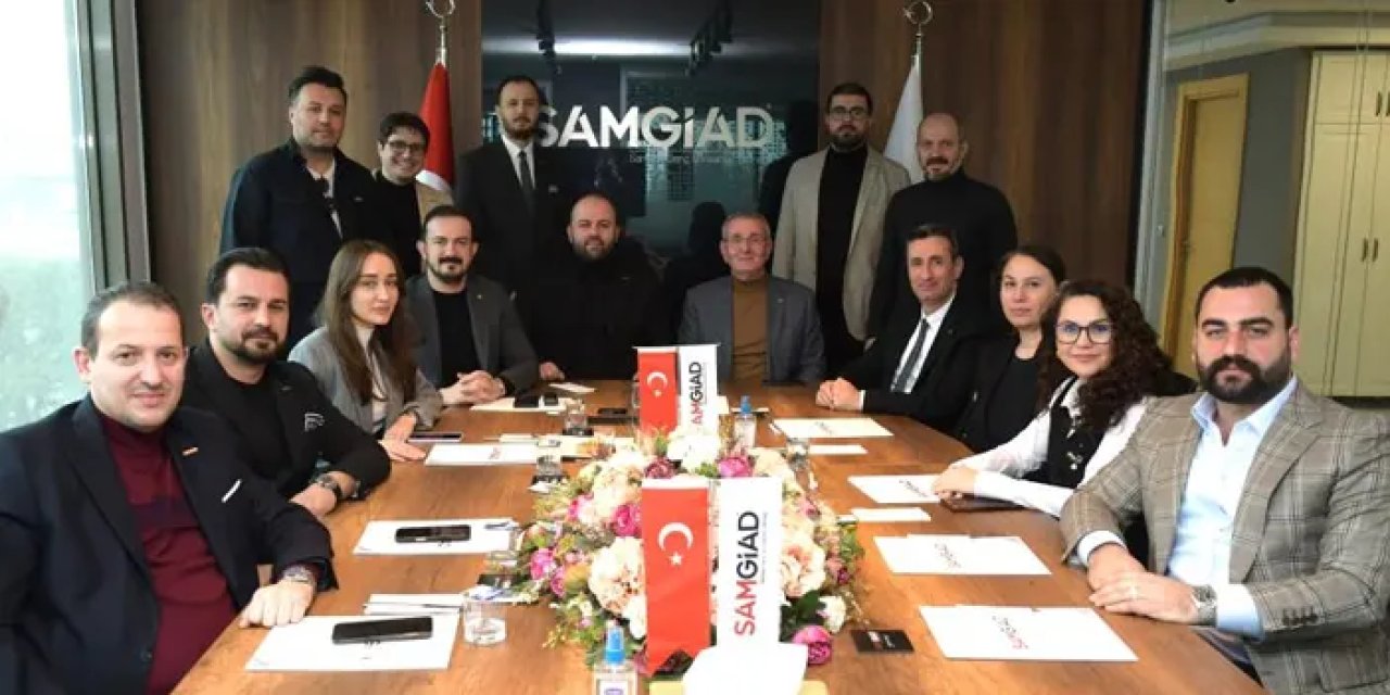 Samsun’da TSO Başkanı Murzioğlu iş adamları ile bir araya geldi!