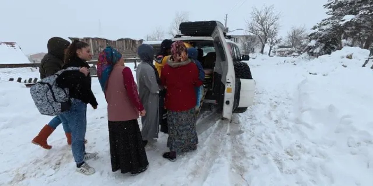 Samsun’da ateşi yükselen bebek için seferber olundu!