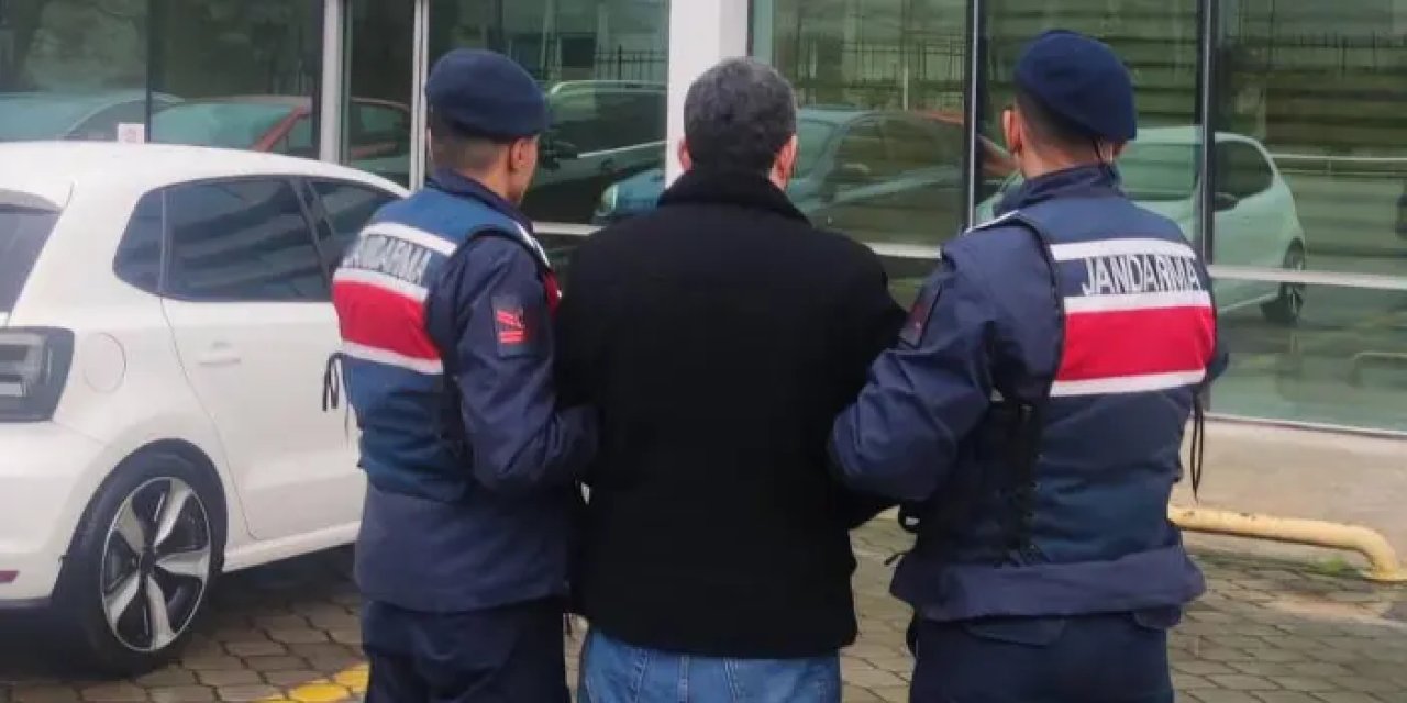 Samsun’da hapis cezası bulunan şahsa jandarmadan operasyon
