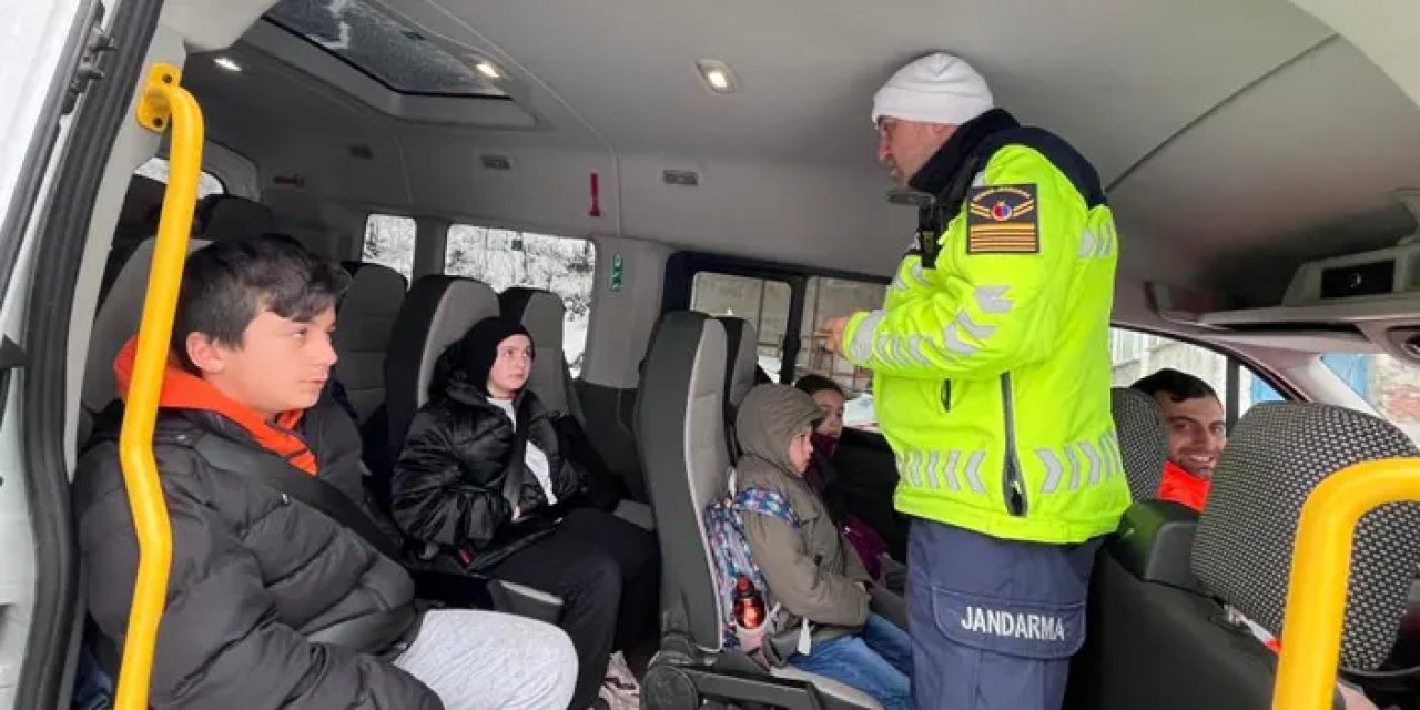 Ordu’da servis araçlarına sıkı denetim!