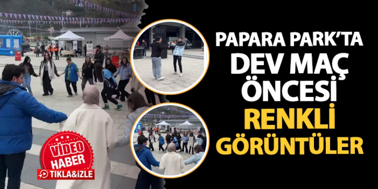 Trabzonspor - Juventus maçı öncesi festival coşkusu