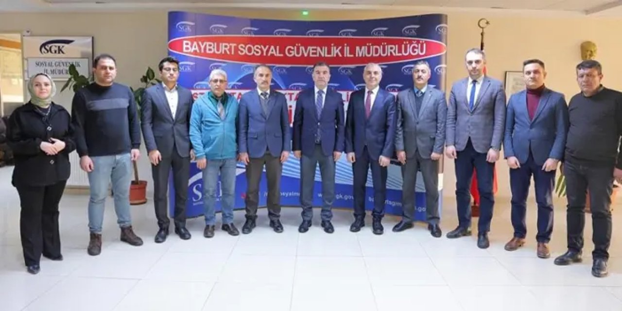 Bayburt Valisi Eldivan, kurumları denetledi!