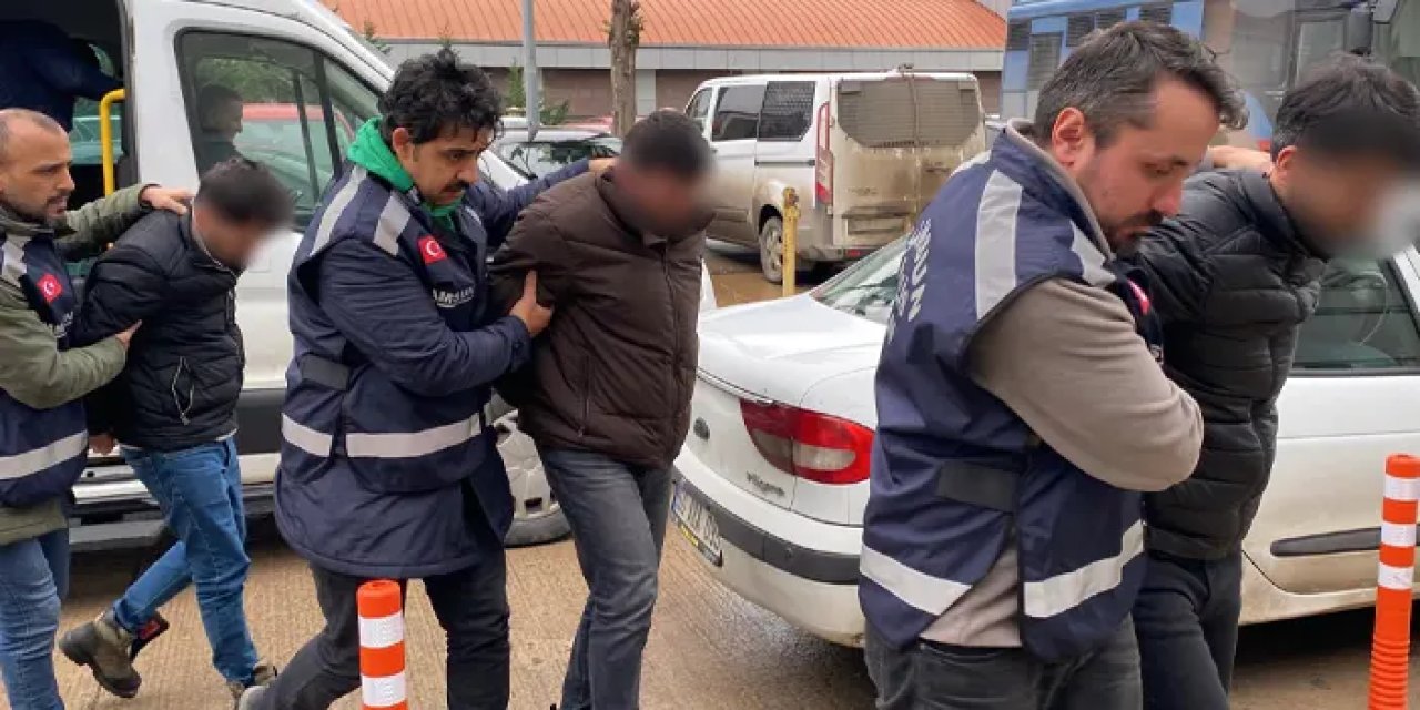 Samsun’da dev operasyon! 37 kişi gözaltına alındı