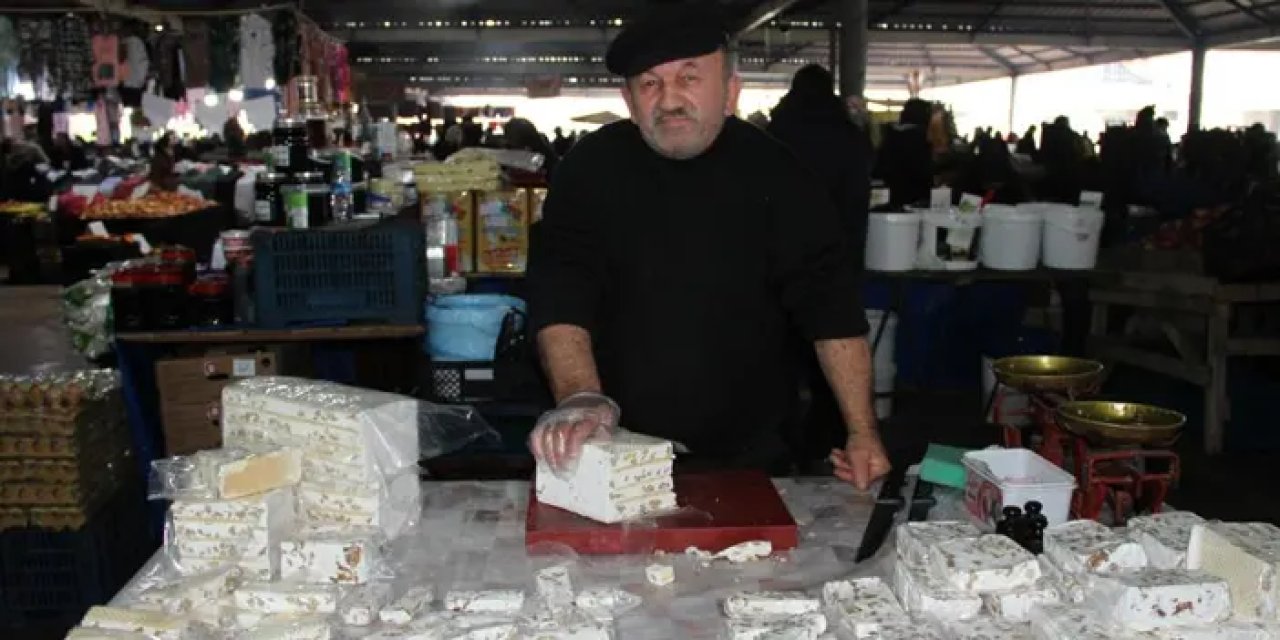 Samsun’un cevizli helvası hala ilgi görüyor!