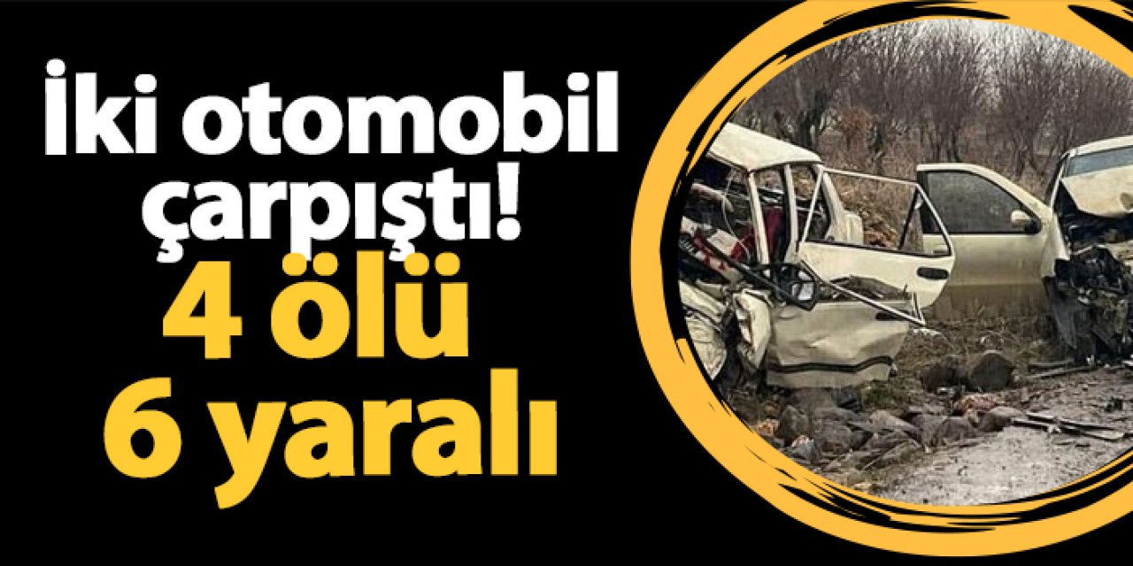 Kahramanmaraş'ta feci kaza! 4 ölü 6 yaralı