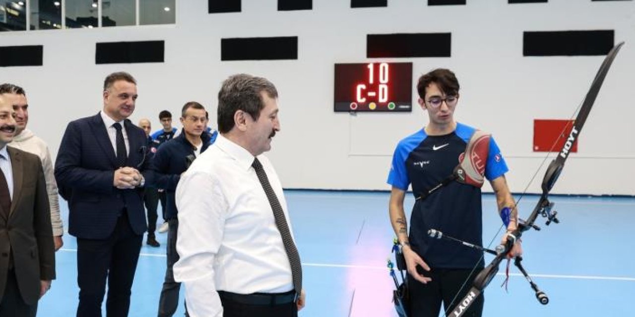 Mete Gazoz ve Okçuluk Milli Takımı, Samsun'da hazırlanıyor