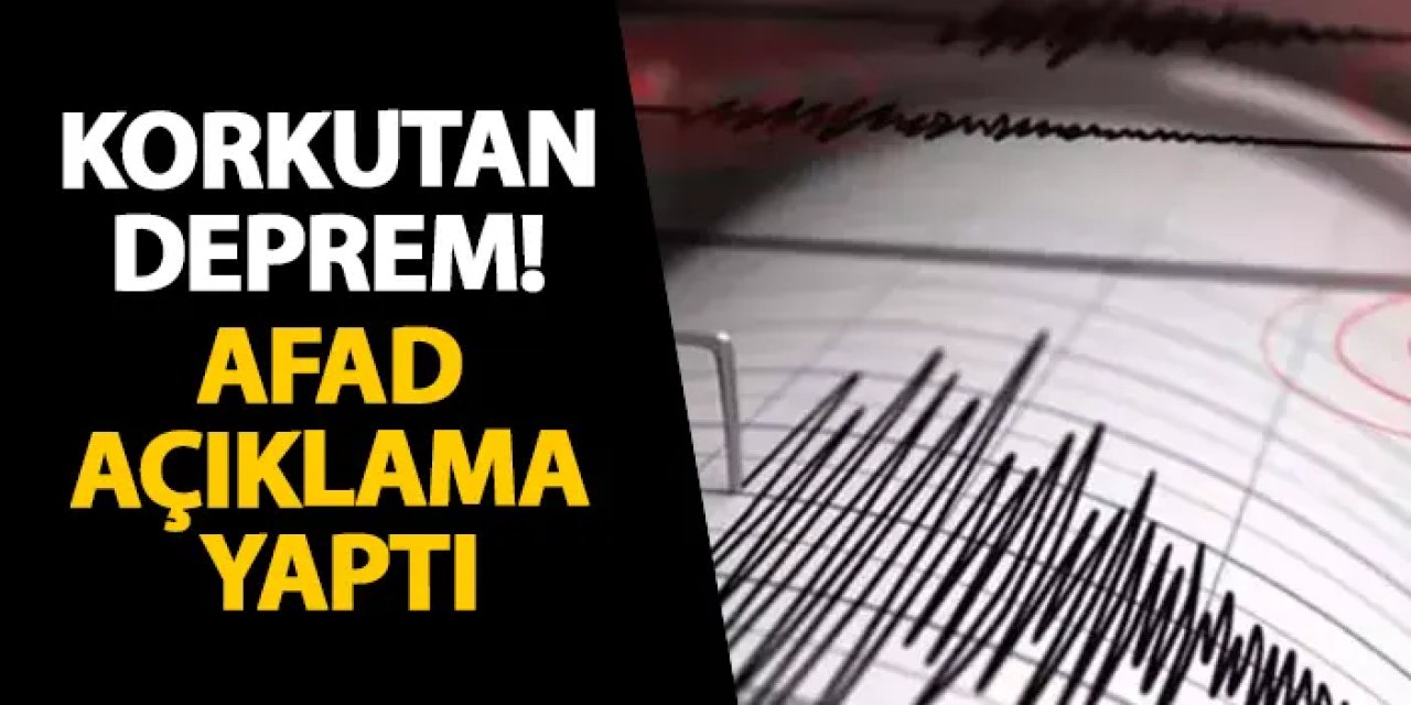 Bingöl’de korkutan deprem! AFAD açıklama yaptı
