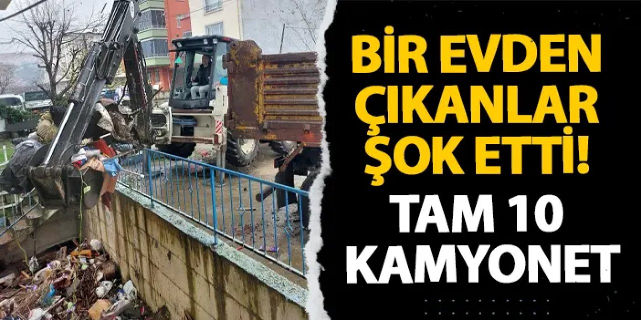 Ordu’da bir evden çıkanlar şok etti! Tam 10 kamyonet