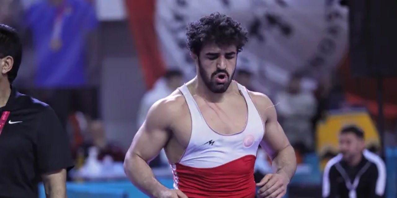 Samsunlu sporcu Türkiye Güreş Şampiyonası’nda birinci oldu!