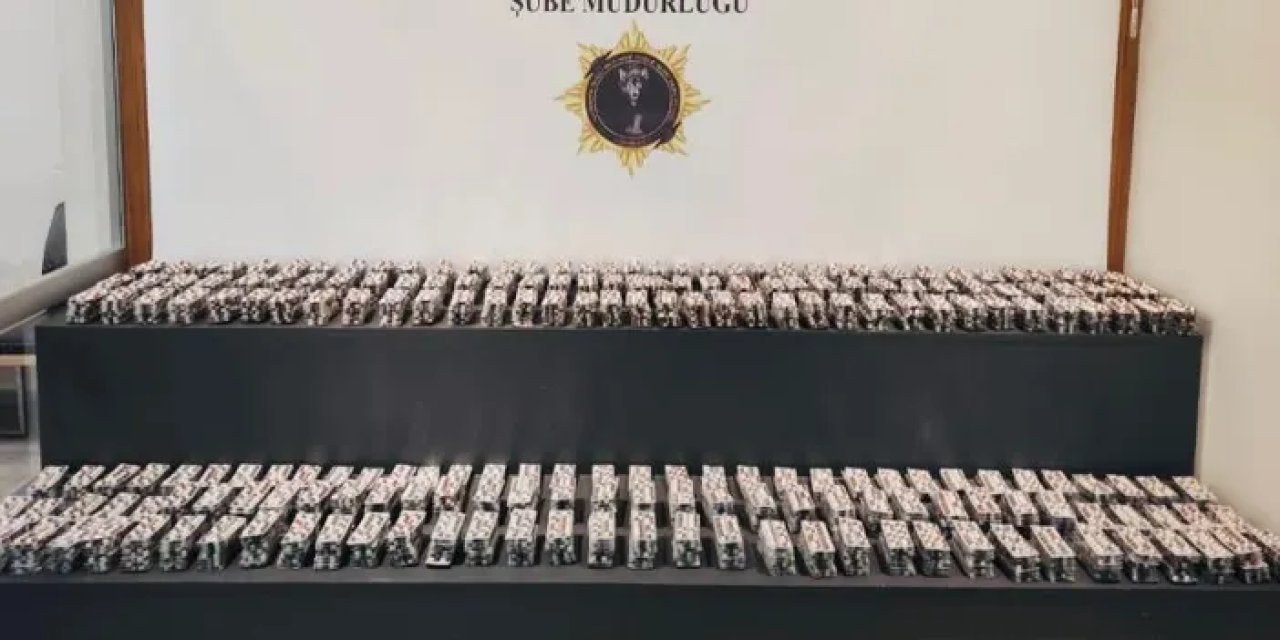 Samsun’da binlerce sentetik ecza ele geçirildi! 2 gözaltı