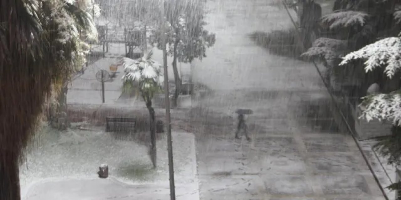 Samsun’a meteorolojiden kar yağışı uyarısı!