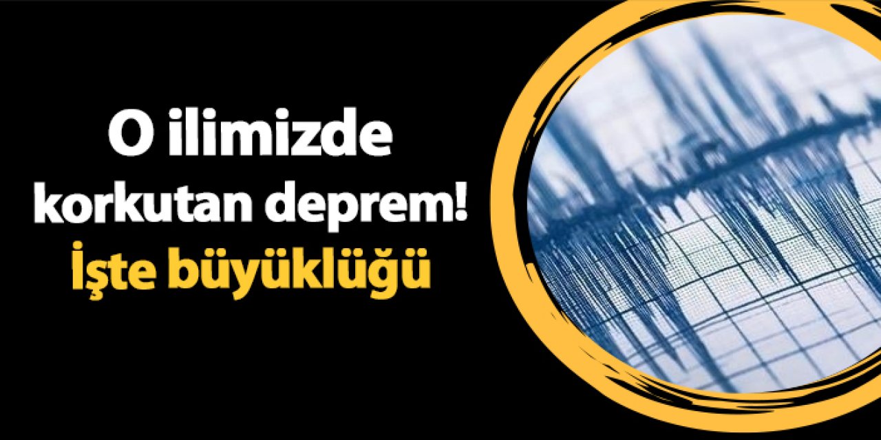 Malatya'da 4.4 büyüklüğünde deprem! Çevre illerden de hissedildi