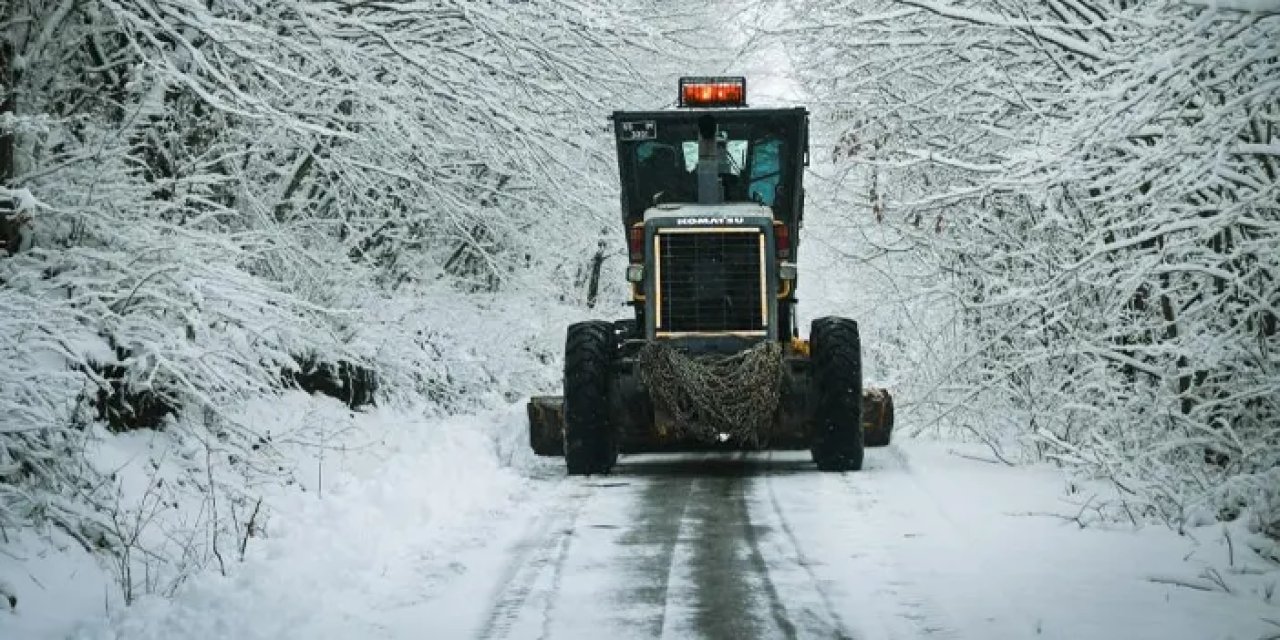 Samsun İlkadım’da kar hazırlığı tamamlandı!