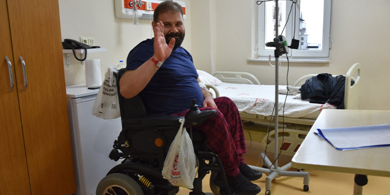 Trabzon’da engelleri aştı! Bekir Güngör’ün uçma hayali gerçek oldu