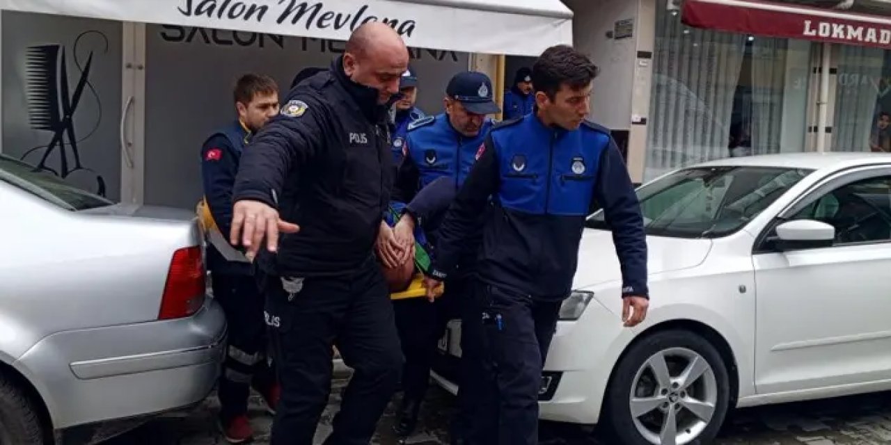Samsun’da zabıta memuru merdivenden düşerek yaralandı!