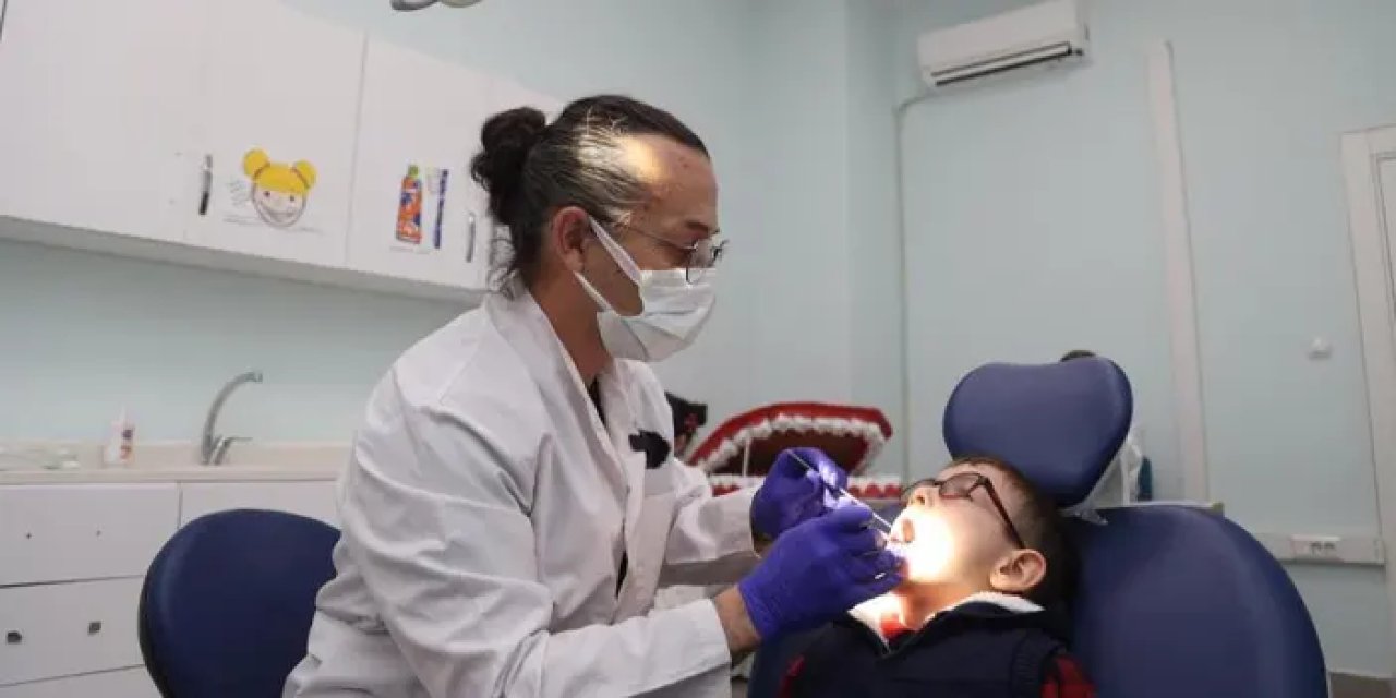 Samsun’da ‘sağlıklı dişler mutlu gülüşler’ projesi uygulandı