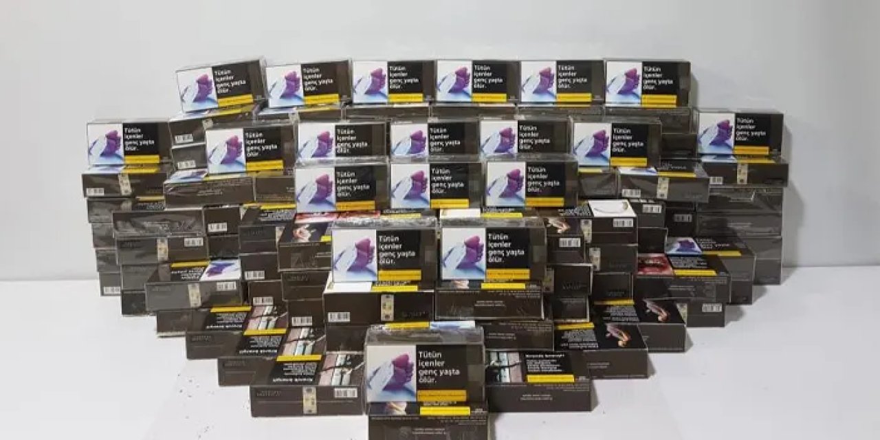 Samsun’da binlerce adet doldurulmuş kaçak makaron ele geçirildi!