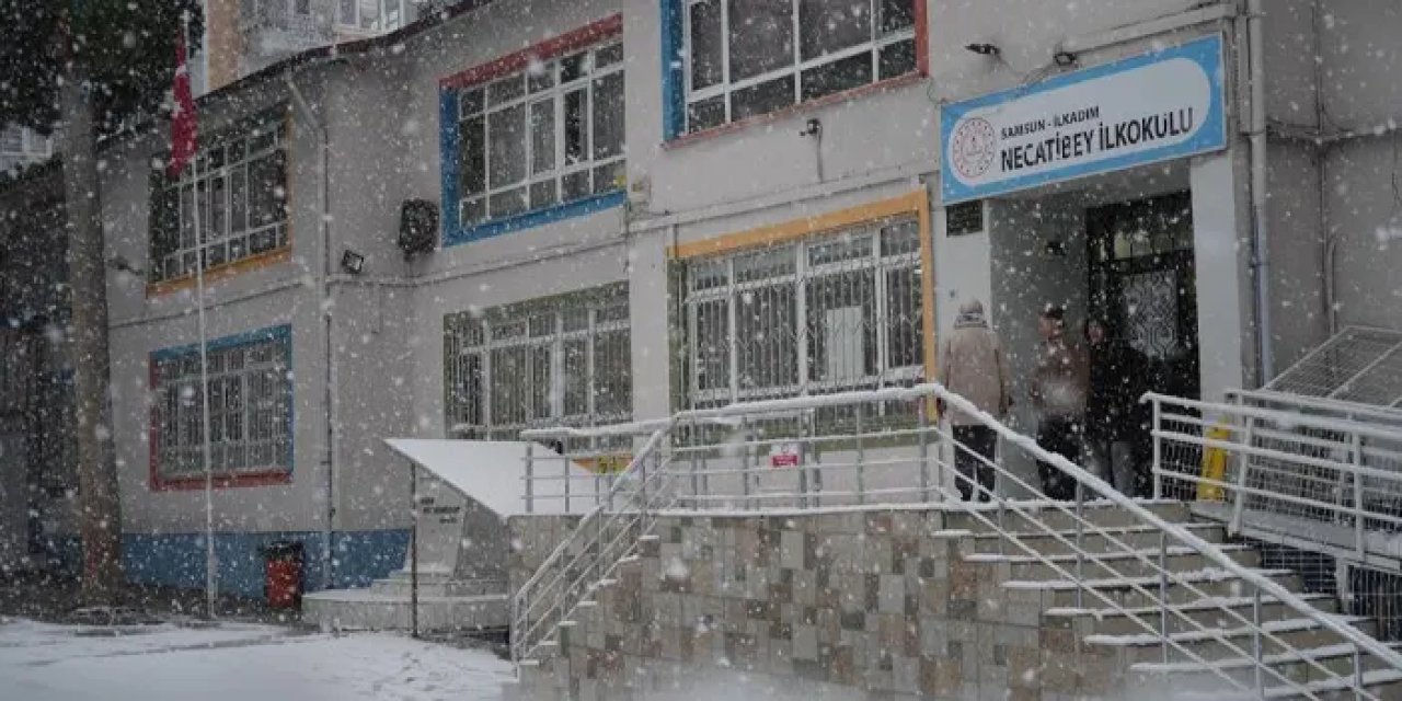 Samsun’da eğitime 1,5 gün ara verildi!