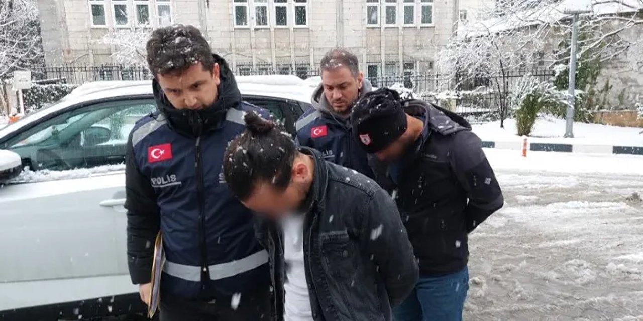 Samsun’da yer altına döşenen kabloları çalan hırsızlar yakalandı