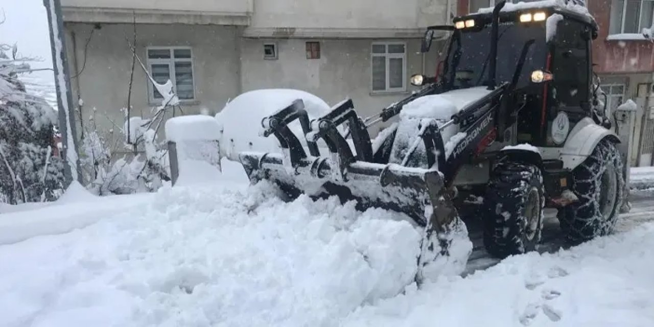 Ordu’da kar yağışı hayatı olumsuz etkiledi!
