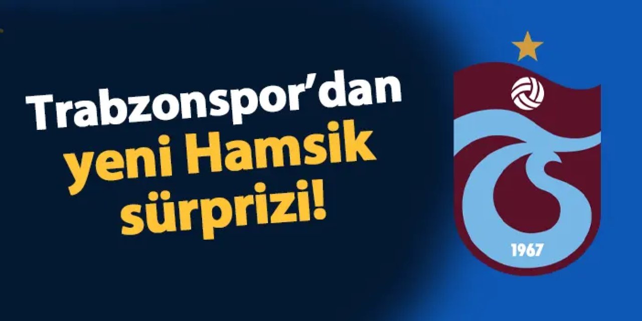 Trabzonspor'dan sürpriz! Orta alana yeni Hamsik