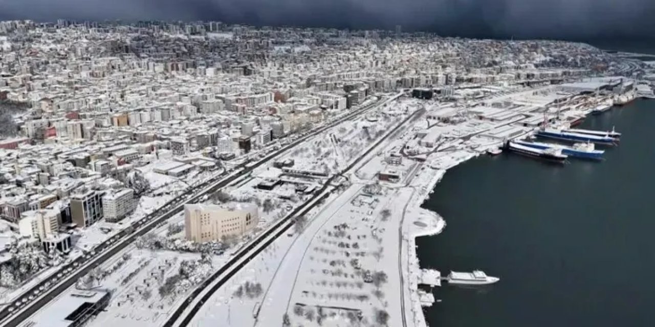 Samsun’da Sibirya soğukları etkili oldu!