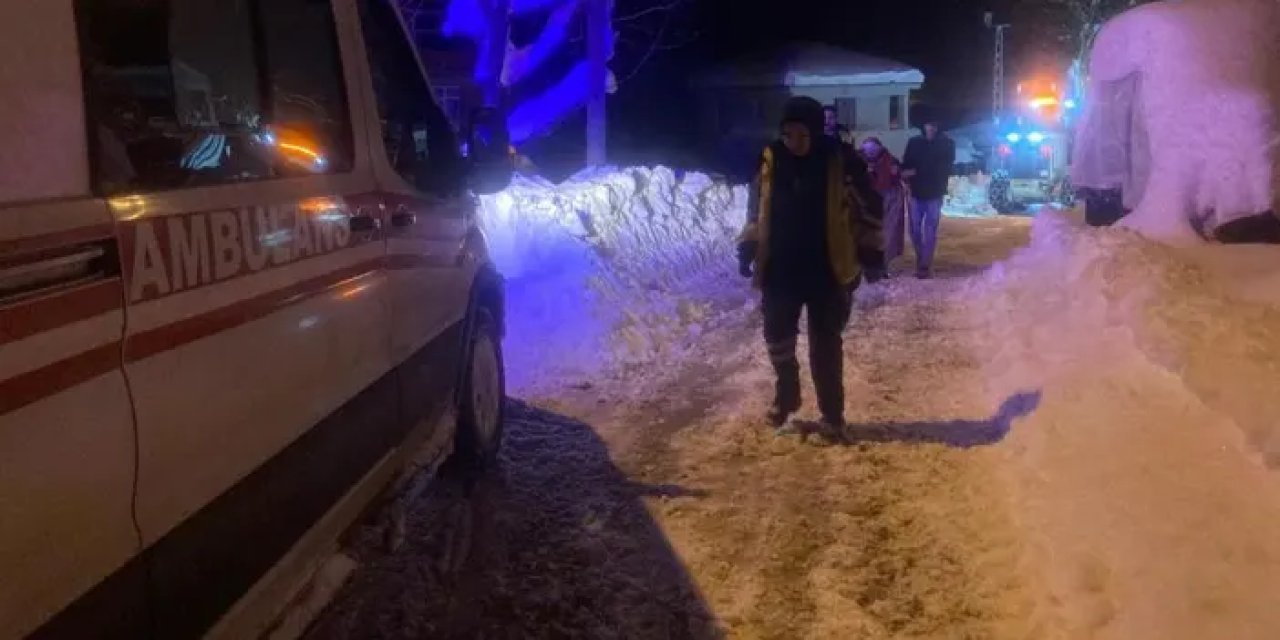 Ordu’da belediye ekiplerinden hasta kadın için seferberlik