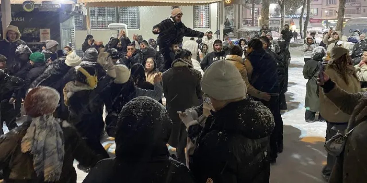 Ordu Ünye’de kar festivali!