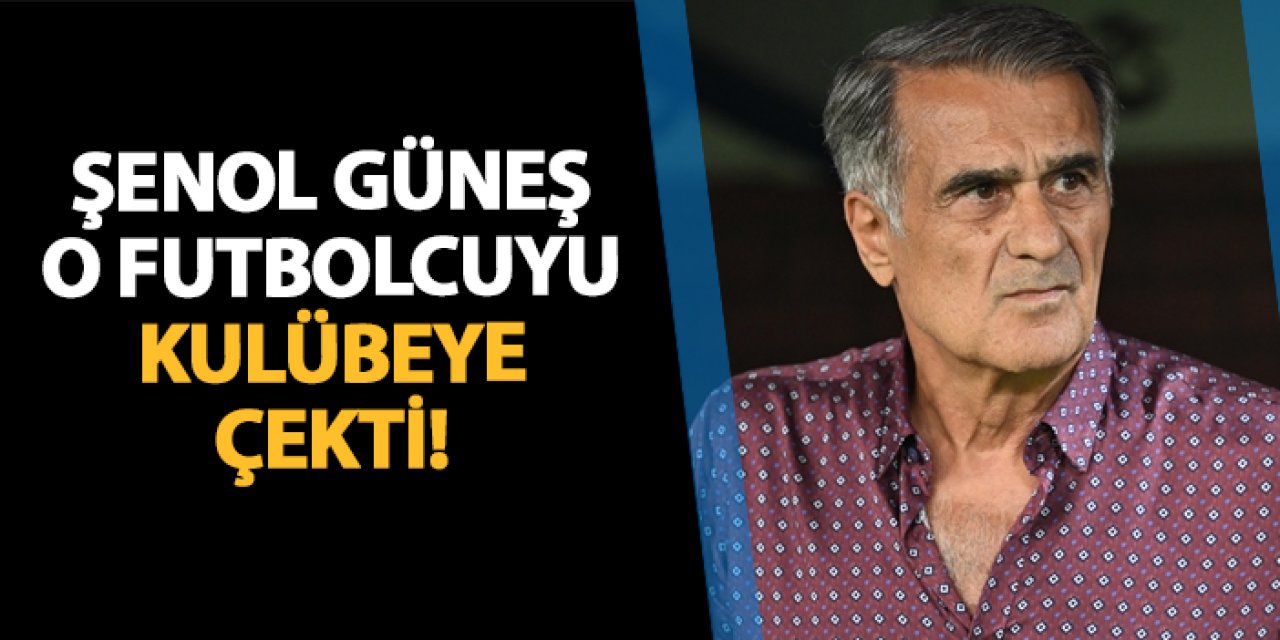 Trabzonspor'da Güneş o ismi kulübeye çekti