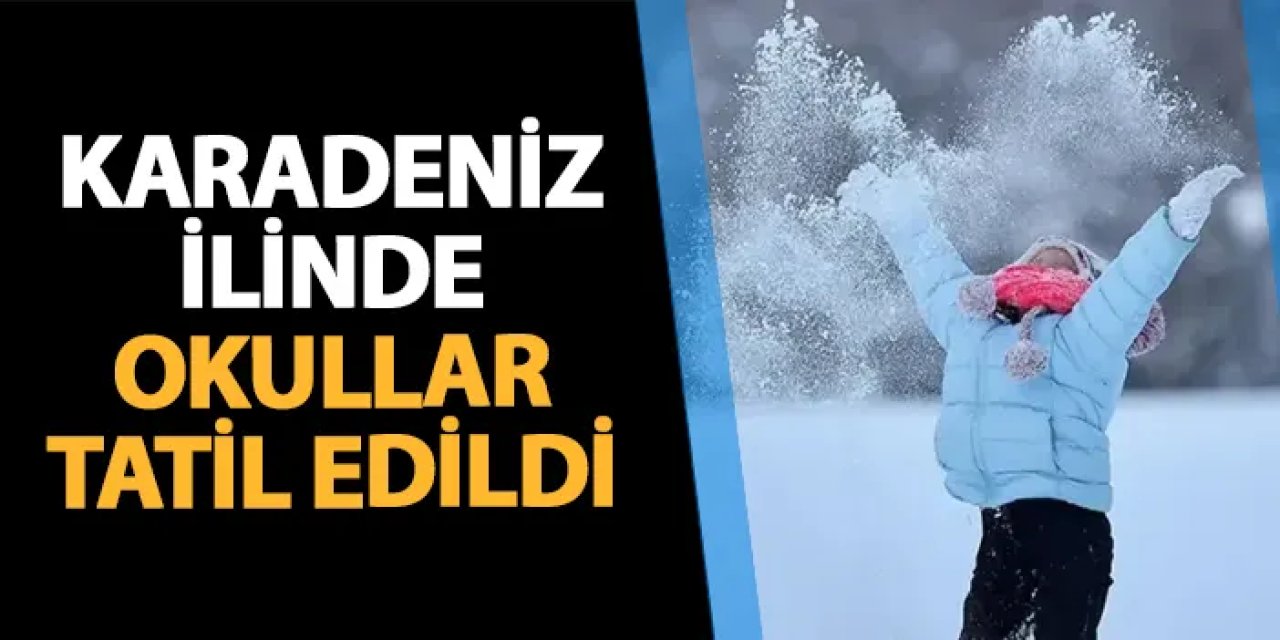 Samsun'da yarın okul var mı? Tatil edildi mi 25 Şubat Salı: Valilik açıklama son dakika