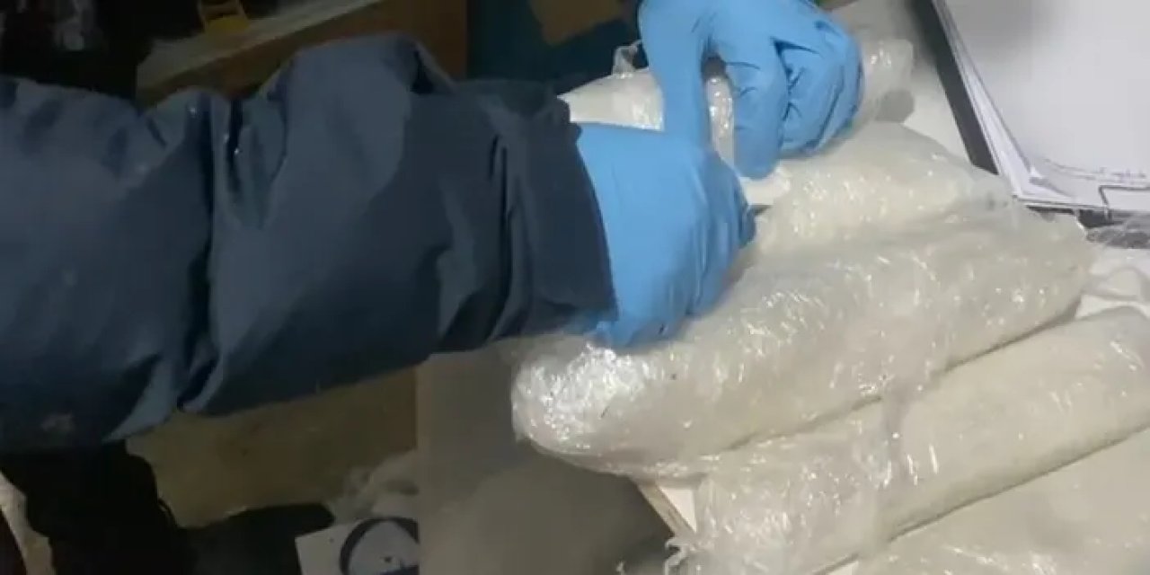 Samsun’da marangoz atölyesindeki zulada uyuşturucu yakalandı