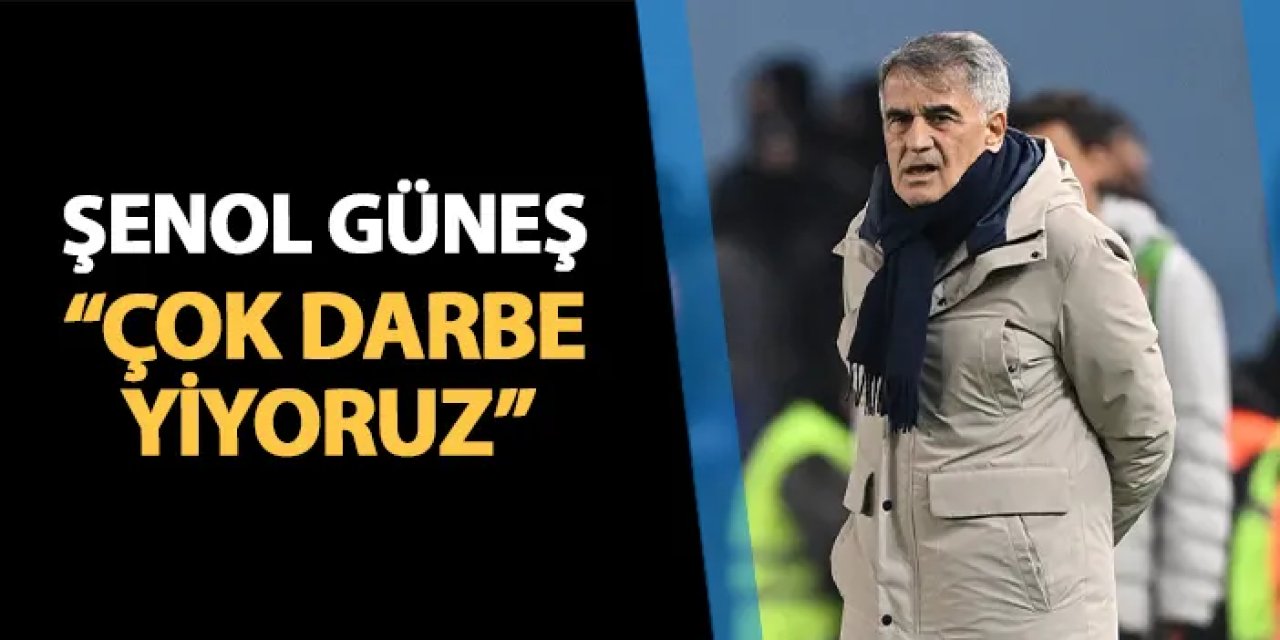 Trabzonspor'da Güneş maç sonu konuştu: "Çok darbe yiyoruz"