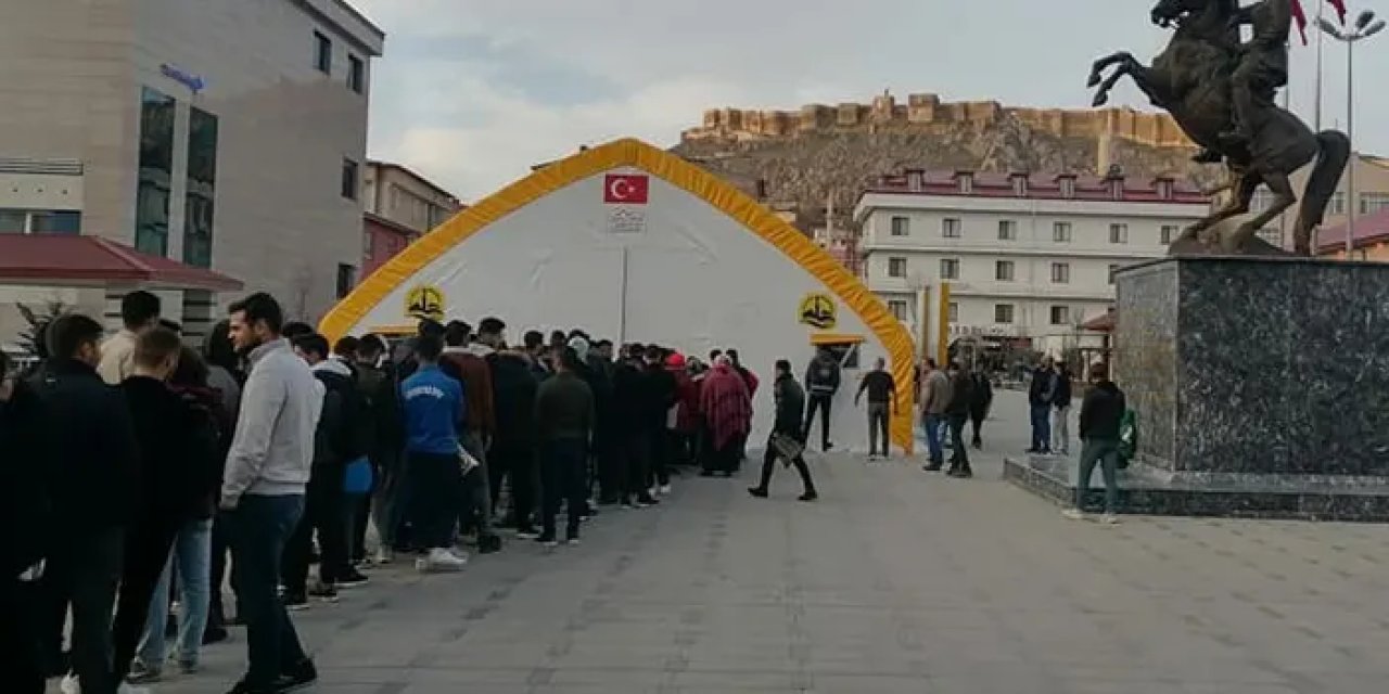Bayburt’ta iftar çadırına soğuk engeli!